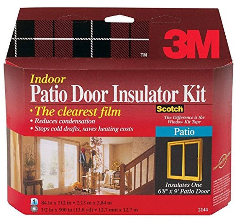 3M 2144W-6 Interior Patio Door Insulator Kit - Image 1